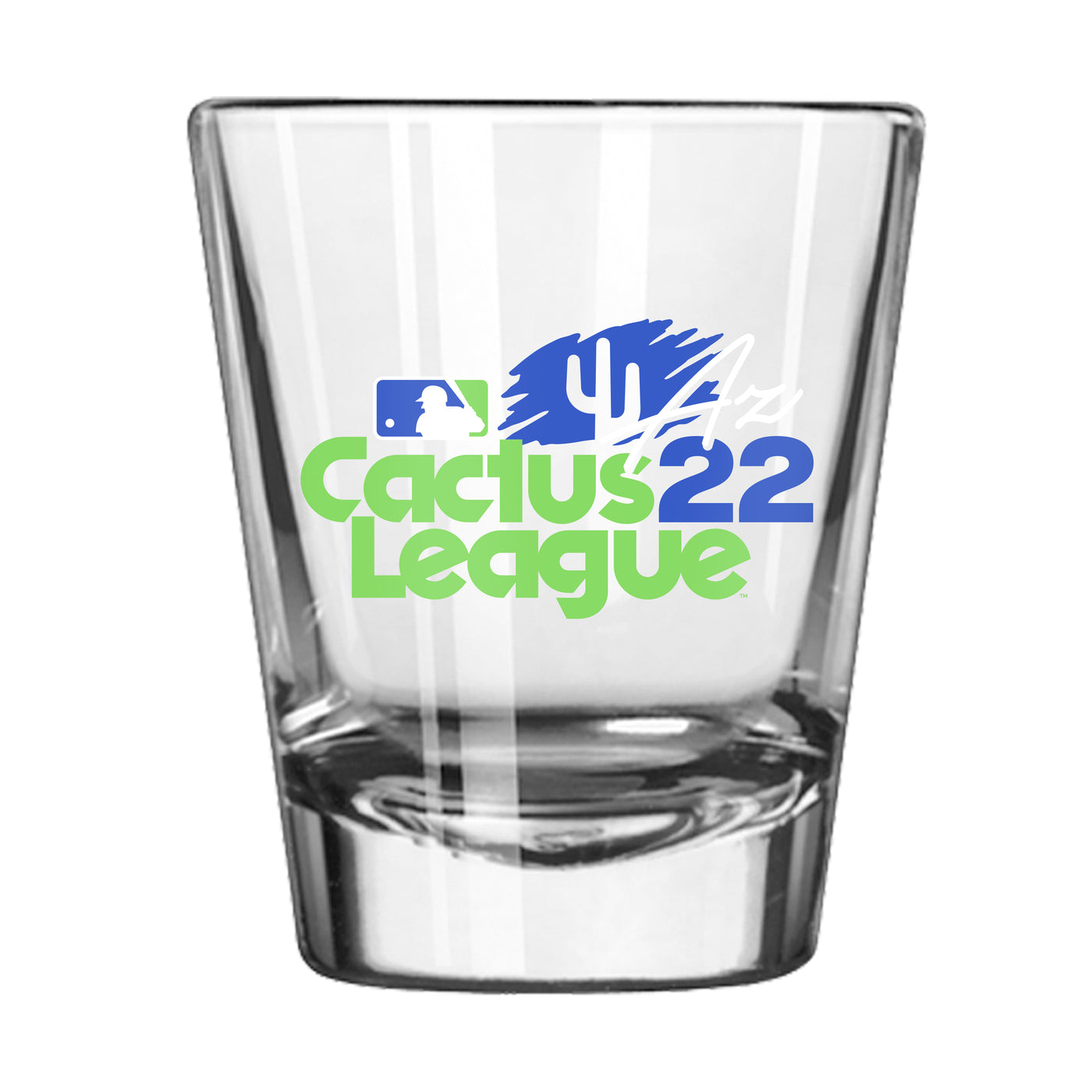 Cactus League 2oz 2022 Logo Shot Glass