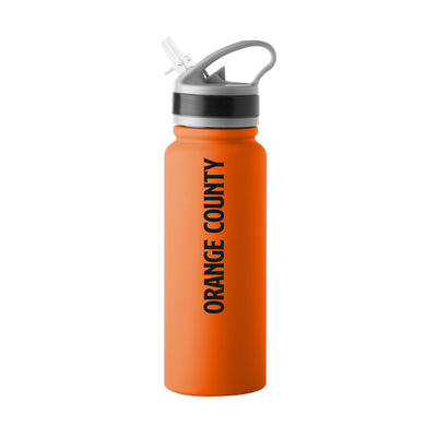 Orange County Soccer Club 25oz Logo SingleWall FlipTop Bottle