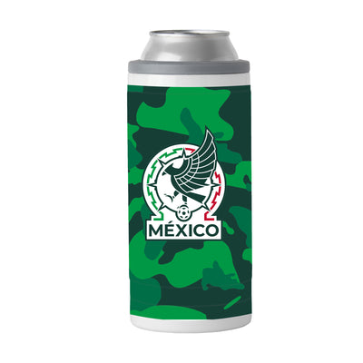 Mexico National Team 12oz Camo Slim Can Coolie - Logo Brands