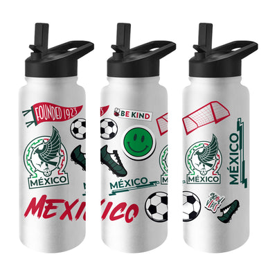 Mexican National Men's Soccer 34oz Native Quencher Bottle