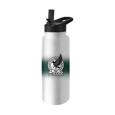 Mexico Mens Soccer Team 34oz Spray Quencher Bottle