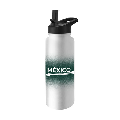 Mexico Mens Soccer Team 34oz Spray Quencher Bottle - Logo Brands