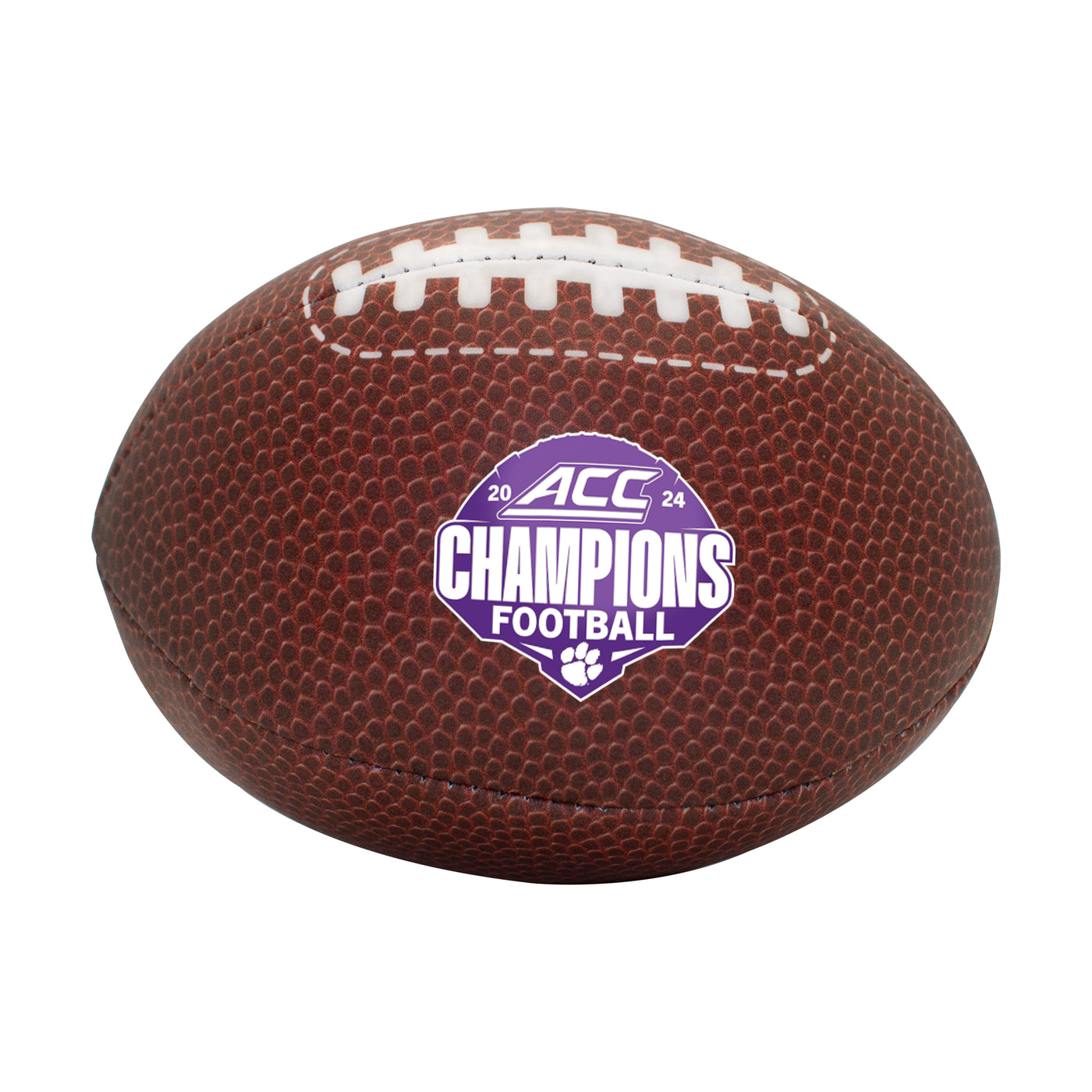 Clemson 2024 ACC Champions Micro Plush Football