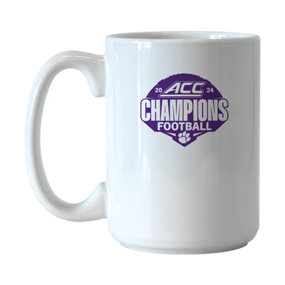 Clemson 2024 ACC Champions 15oz Sublimated Mug