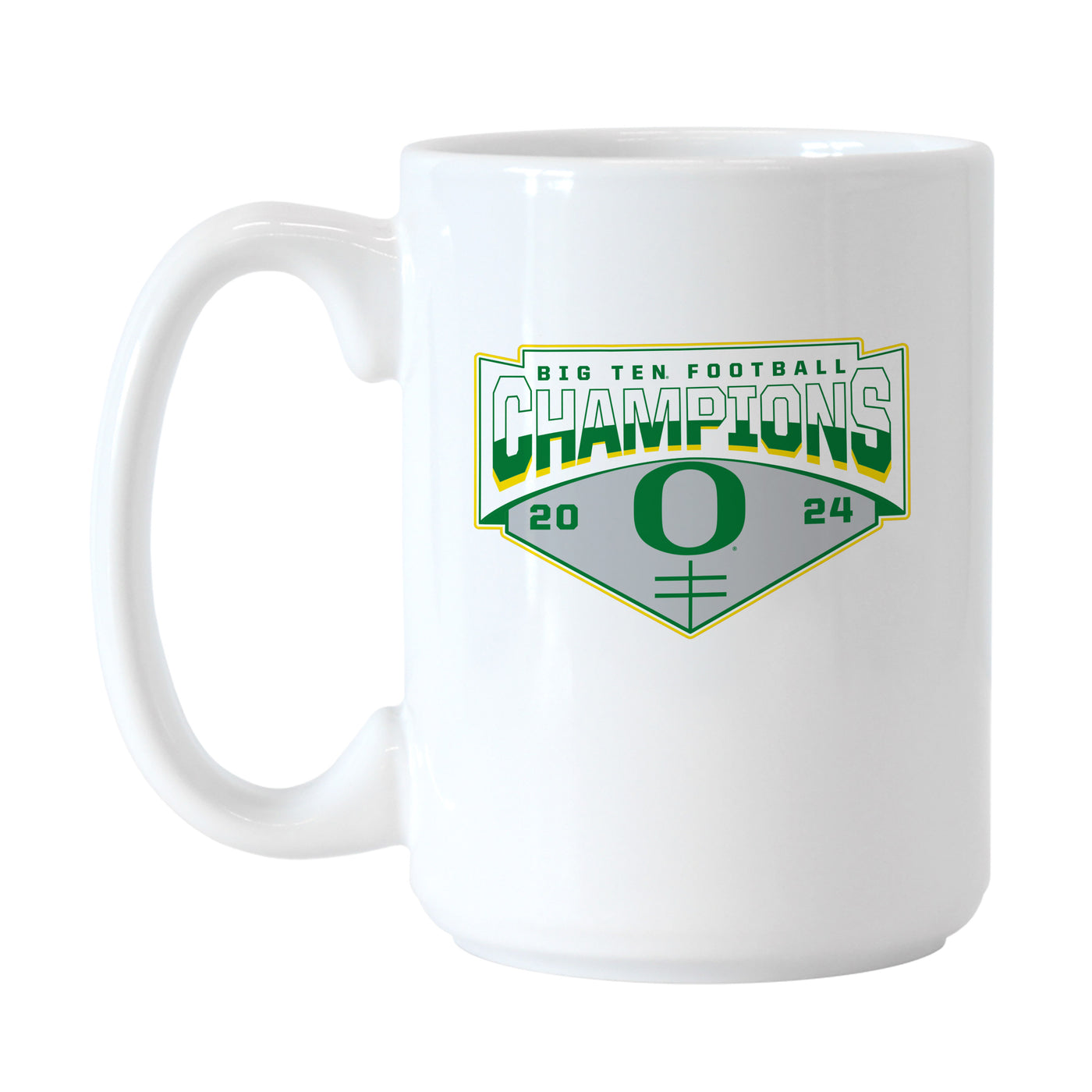 Oregon 2024 BIG10 Champions 15oz Sublimated Mug