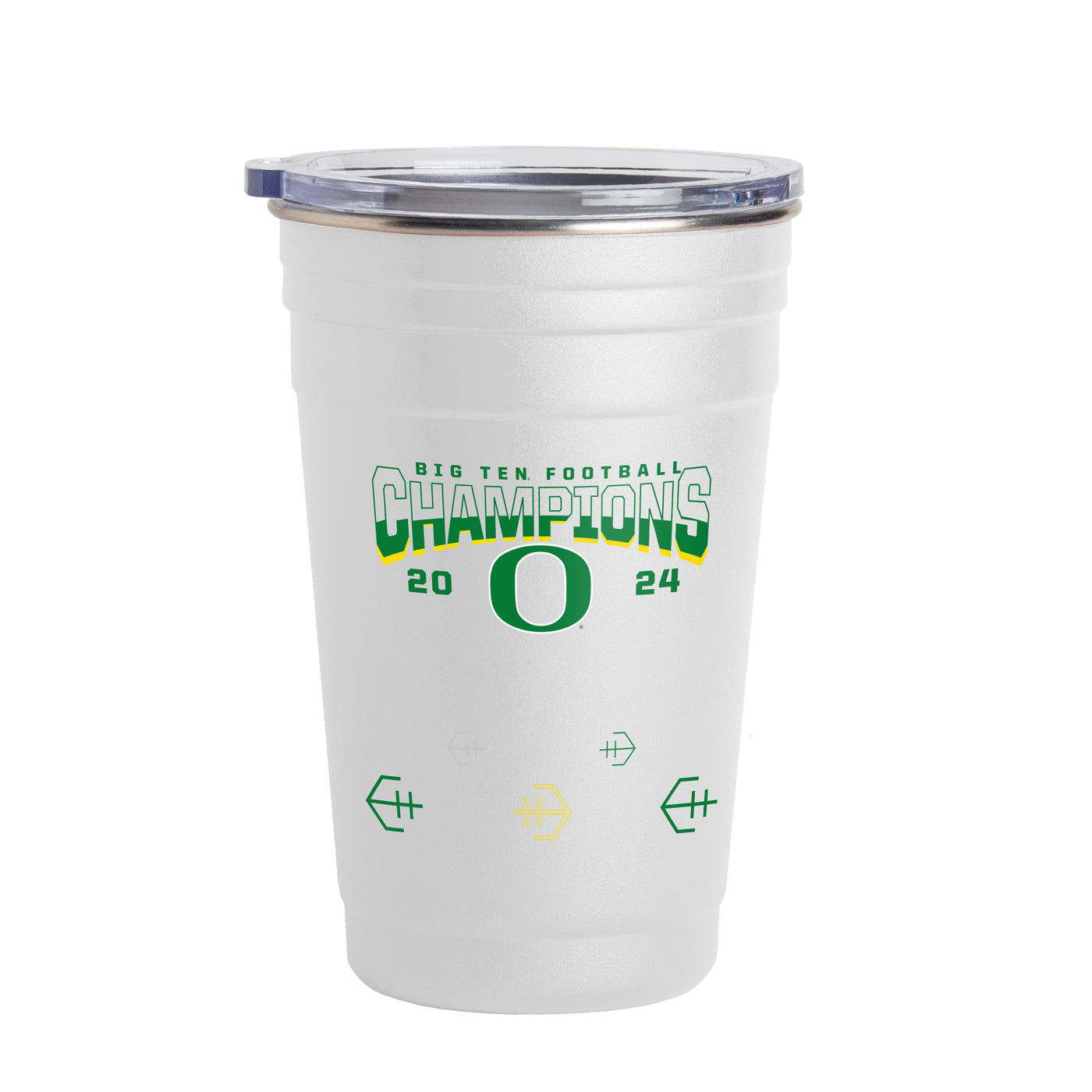 Oregon 2024 BIG10 Champions 22oz Stainless Cup