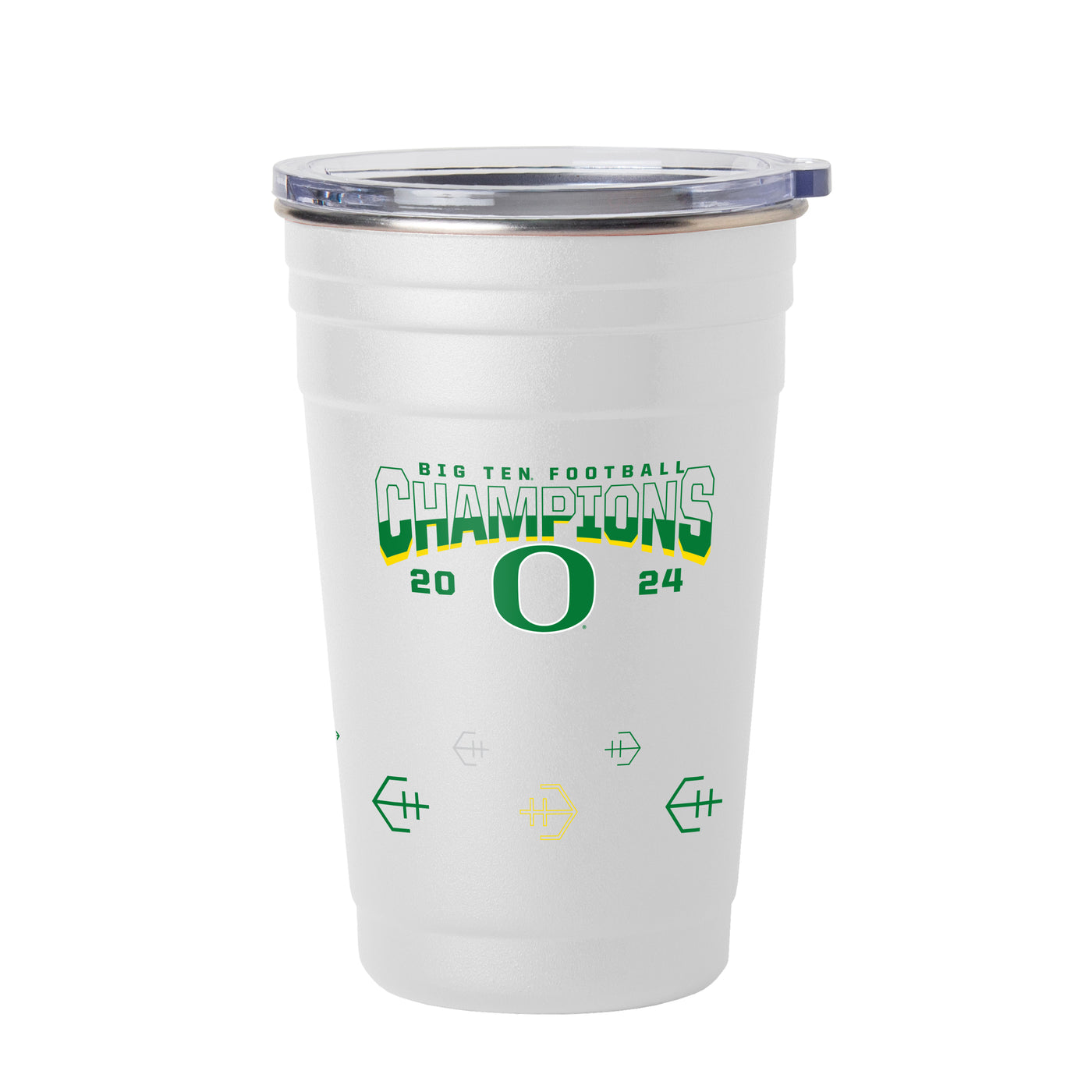 Oregon 2024 BIG10 Champions 22oz Stainless Cup