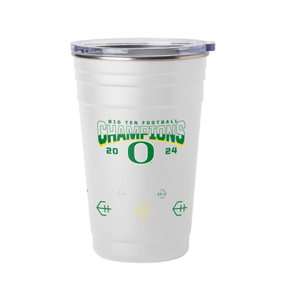 Oregon 2024 BIG10 Champions 22oz Stainless Cup