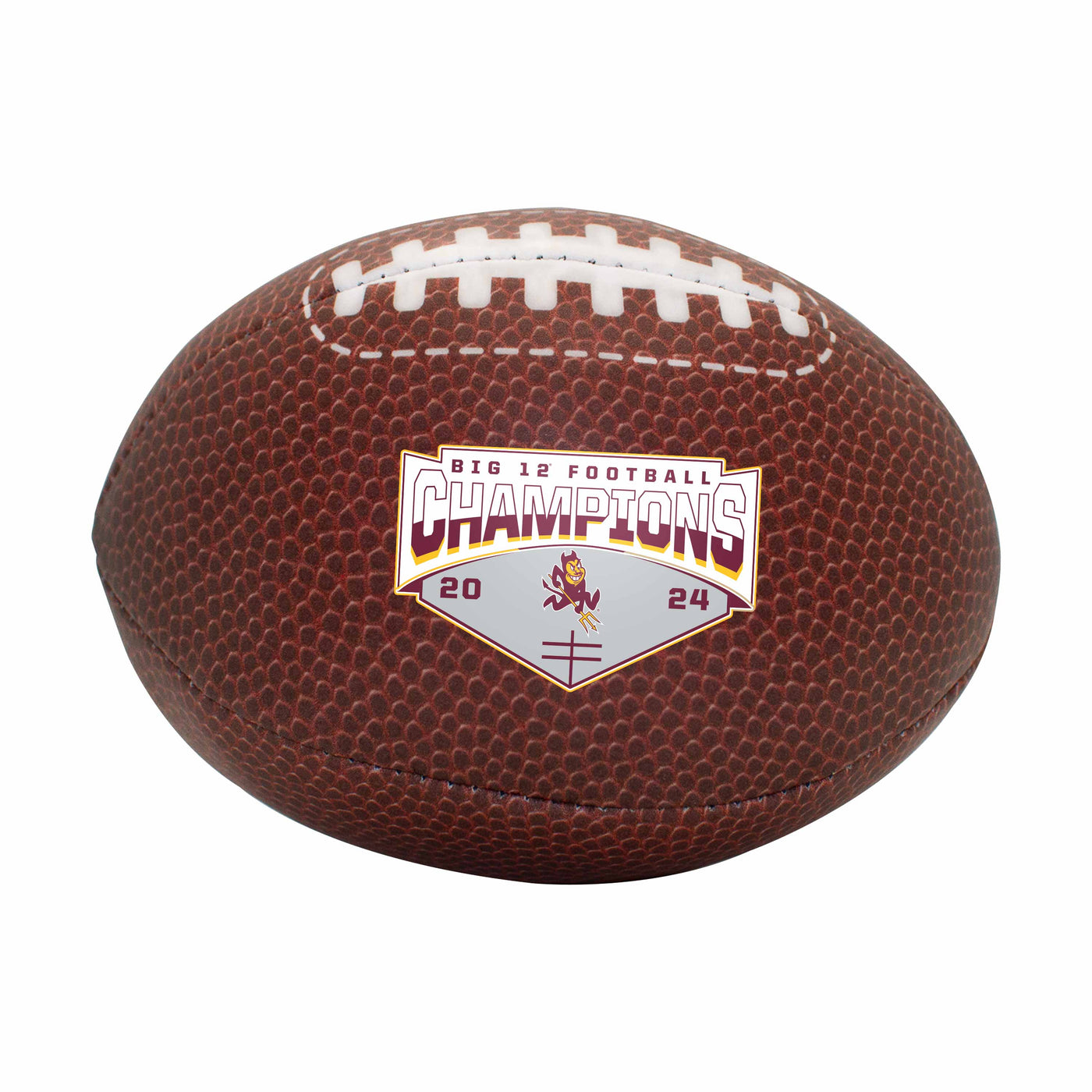 Arizona State 2024 BIG12 Champions Micro Plush Football