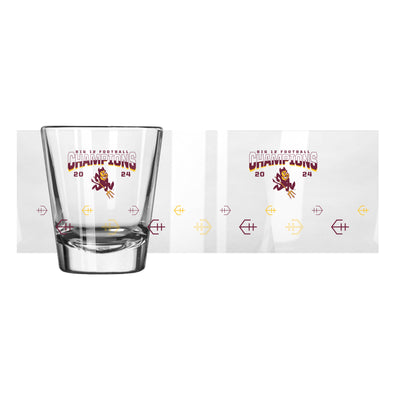 Arizona State 2024 BIG12 Champions 2oz Shot Glass