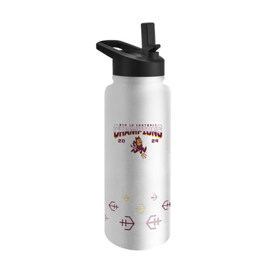 Arizona State 2024 BIG12 Champions 34oz Quencher Bottle