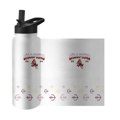 Arizona State 2024 BIG12 Champions 34oz Quencher Bottle