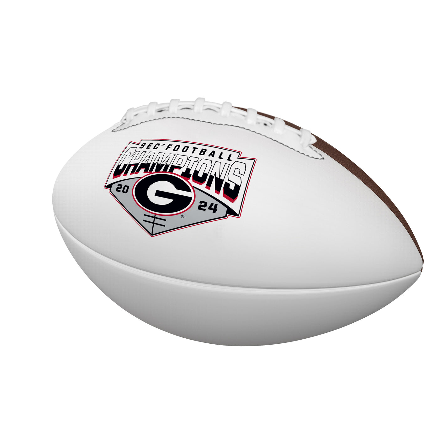 Georgia 2024 SEC Champions Full Size Autograph Football