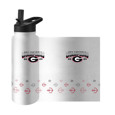 Georgia 2024 SEC Champions 34oz Quencher Bottle