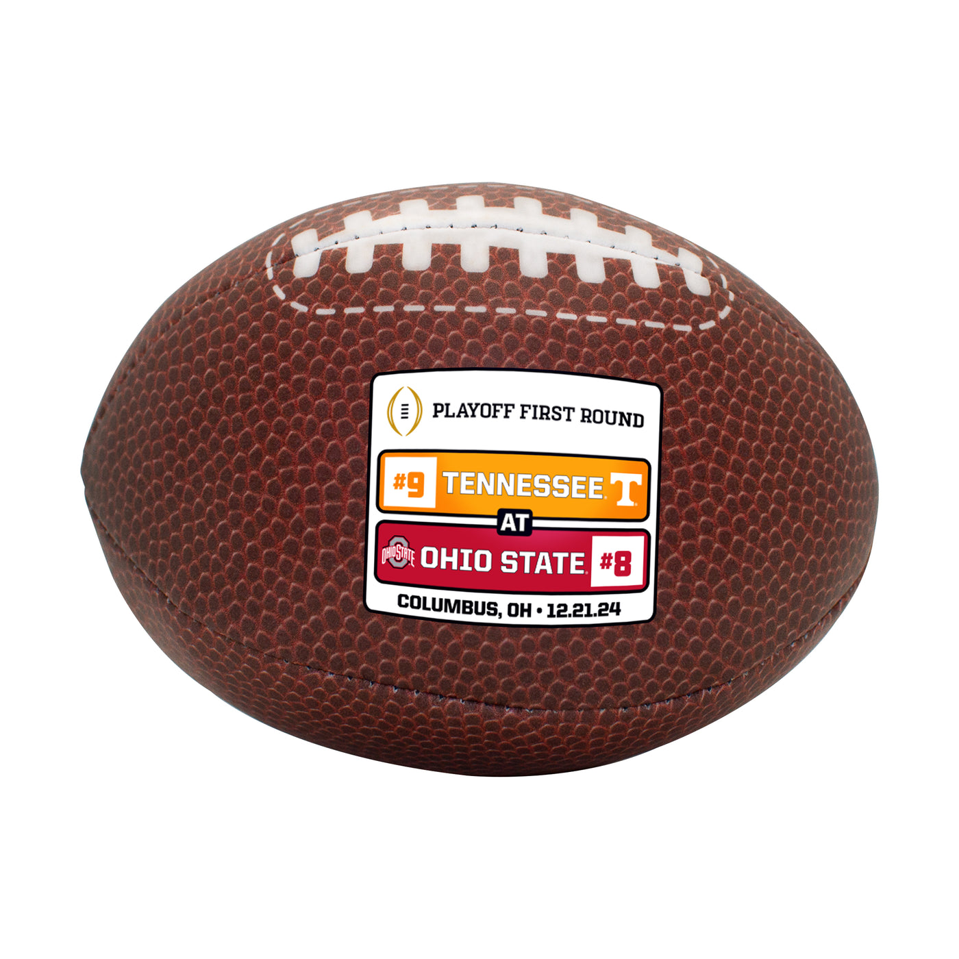 Ohio State CFP Round 1 Match Up Micro Plush Football