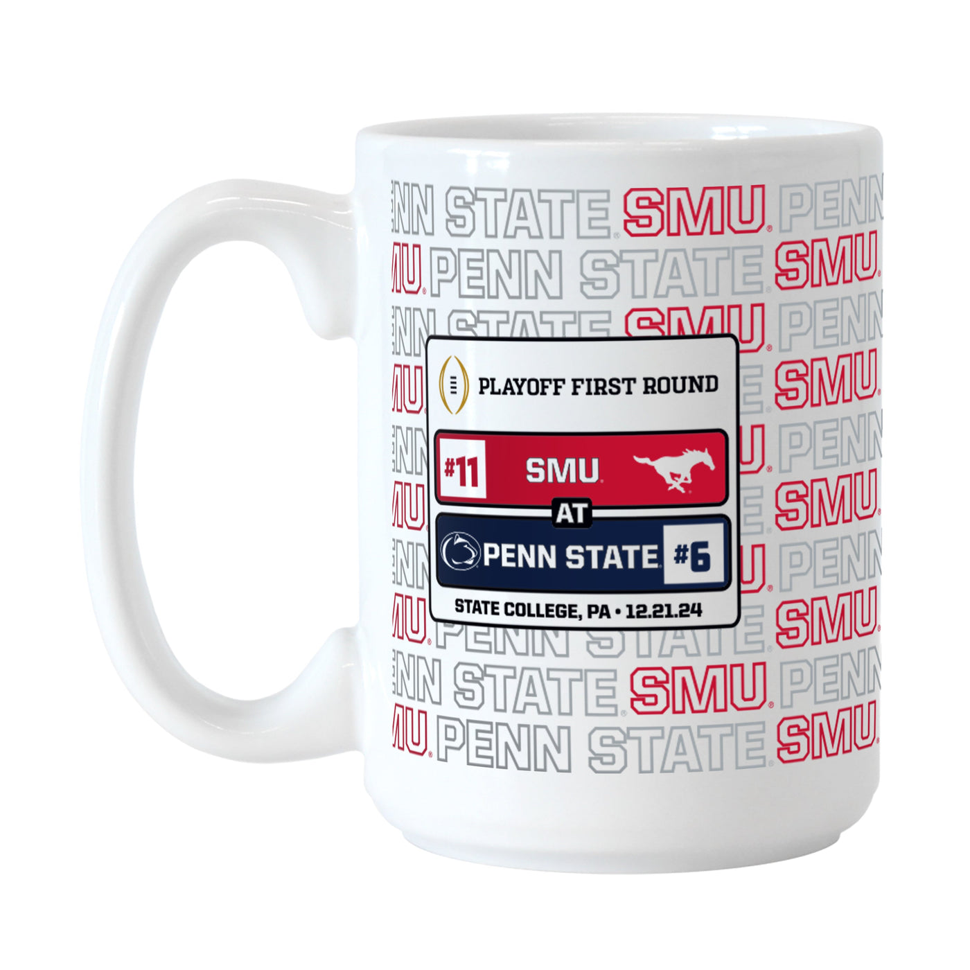 SMU CFP Round 1 Match Up 15oz Sublimated Mug