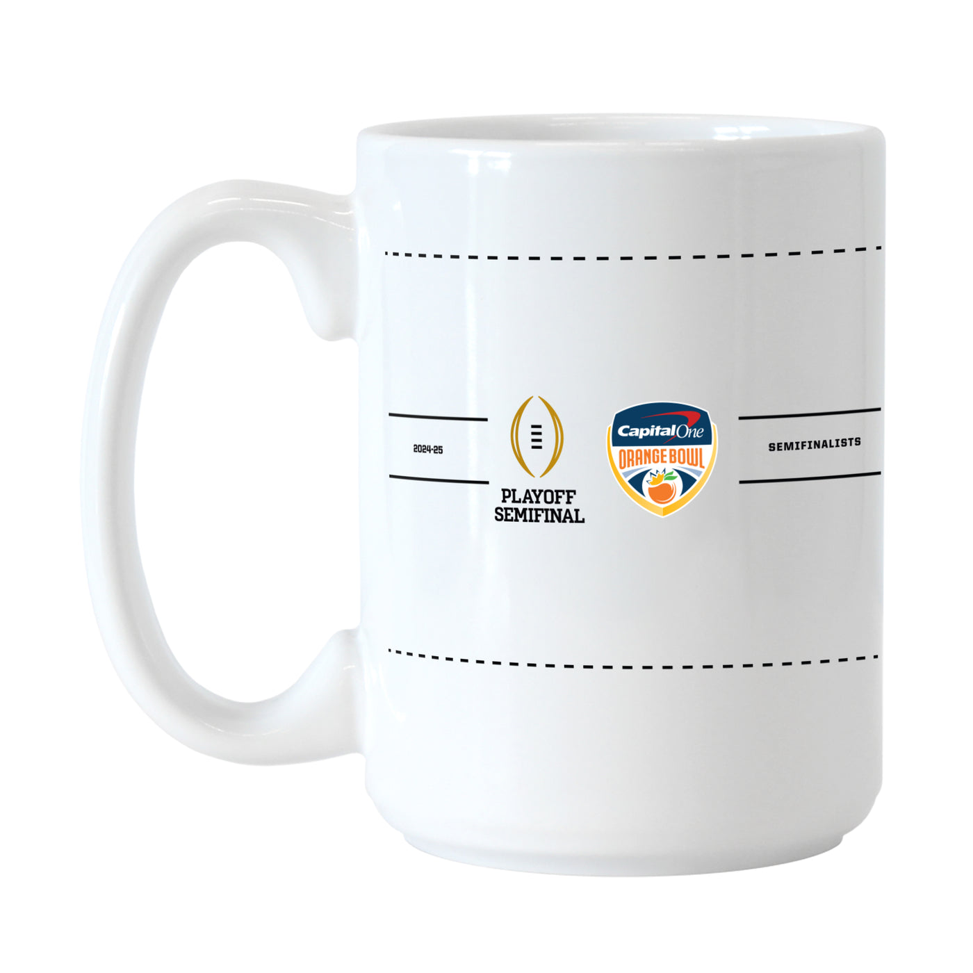 2025 College Football Playoffs 4 Team Semifinals 15oz Sublimated Mug