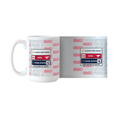 SMU CFP Round 1 Match Up 15oz Sublimated Mug