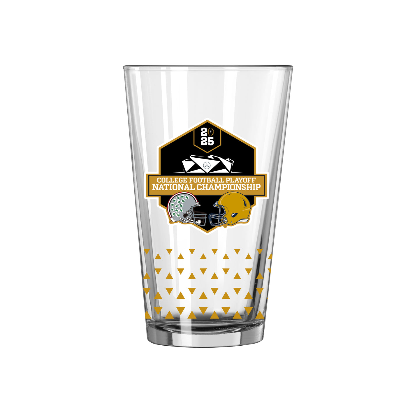 2025 College Football Playoffs Dueling 16oz Wrap Pint Glass