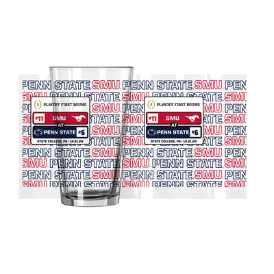 Penn State CFP Round 1 Match Up 16oz Pint Glass