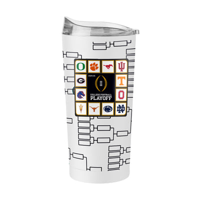 2025 College Football Playoffs 12 Team 20oz  PC Tumbler