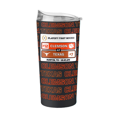 Clemson CFP Round 1 Match Up 20oz PC Tumbler