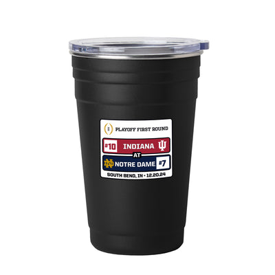 Notre Dame CFP Round 1 Match Up 22oz Stainless Cup