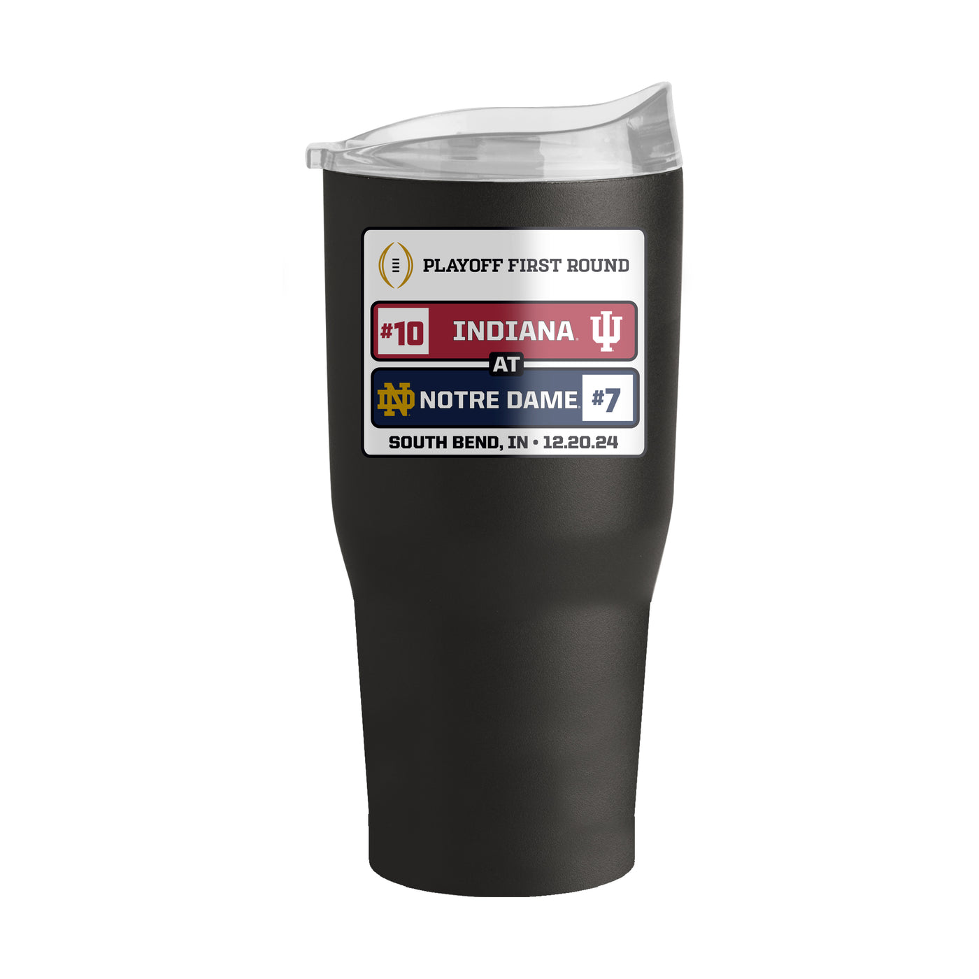 Notre Dame CFP Round 1 Match Up 30oz PC Tumbler