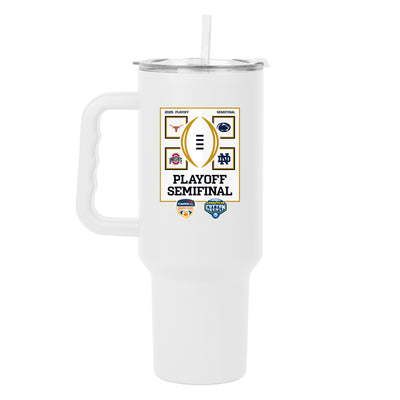 2025 College Football Playoffs 4 Team Semifinals 40oz PC Tumbler