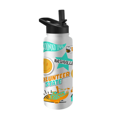 Tennessee State Pride 34oz Native Quencher Bottle