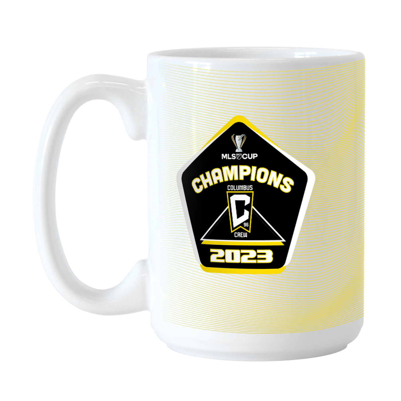 Columbus Crew 15oz 2023 MLS Cup Champions Sublimated Mug