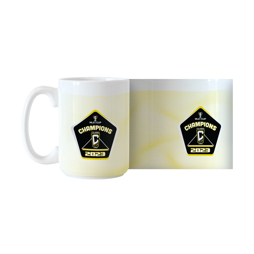 Columbus Crew 15oz 2023 MLS Cup Champions Sublimated Mug | Logo Brands