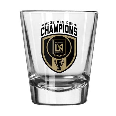 LA FC MLS Cup Champs 2oz Shot Glass