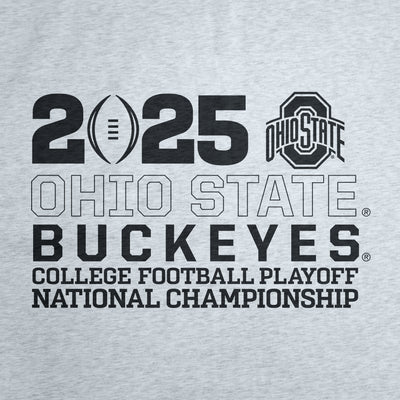 Ohio State 2025 Championship Bound Sublimated Sweatshirt Blanket