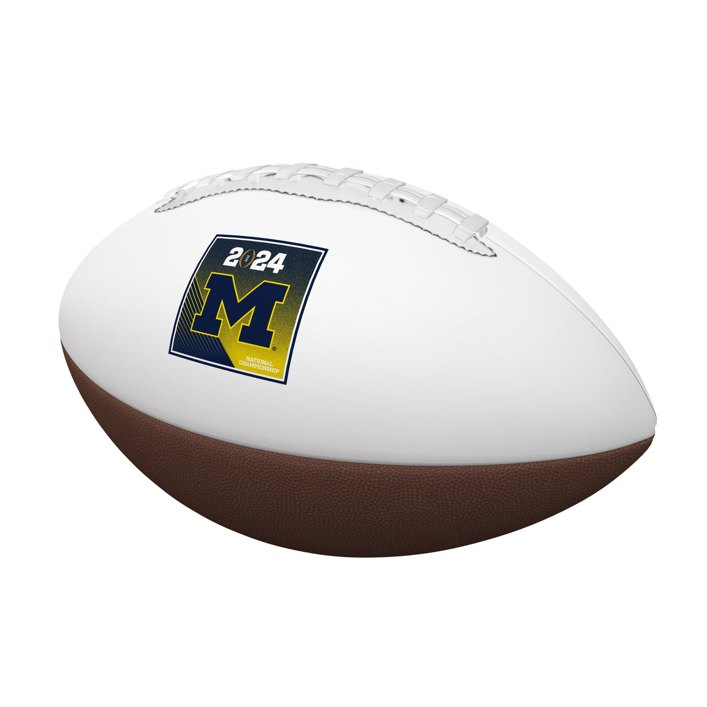 Michigan 2024 CFP Bound Full Size Autograph Football