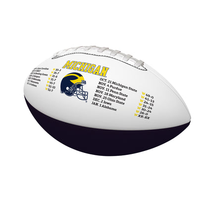 Michigan 2023 CFP National Champions Full Size Signature Football