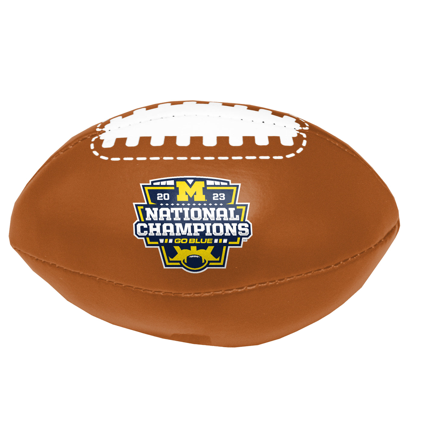 Michigan 2023 CFP National Champions Micro Plush Football