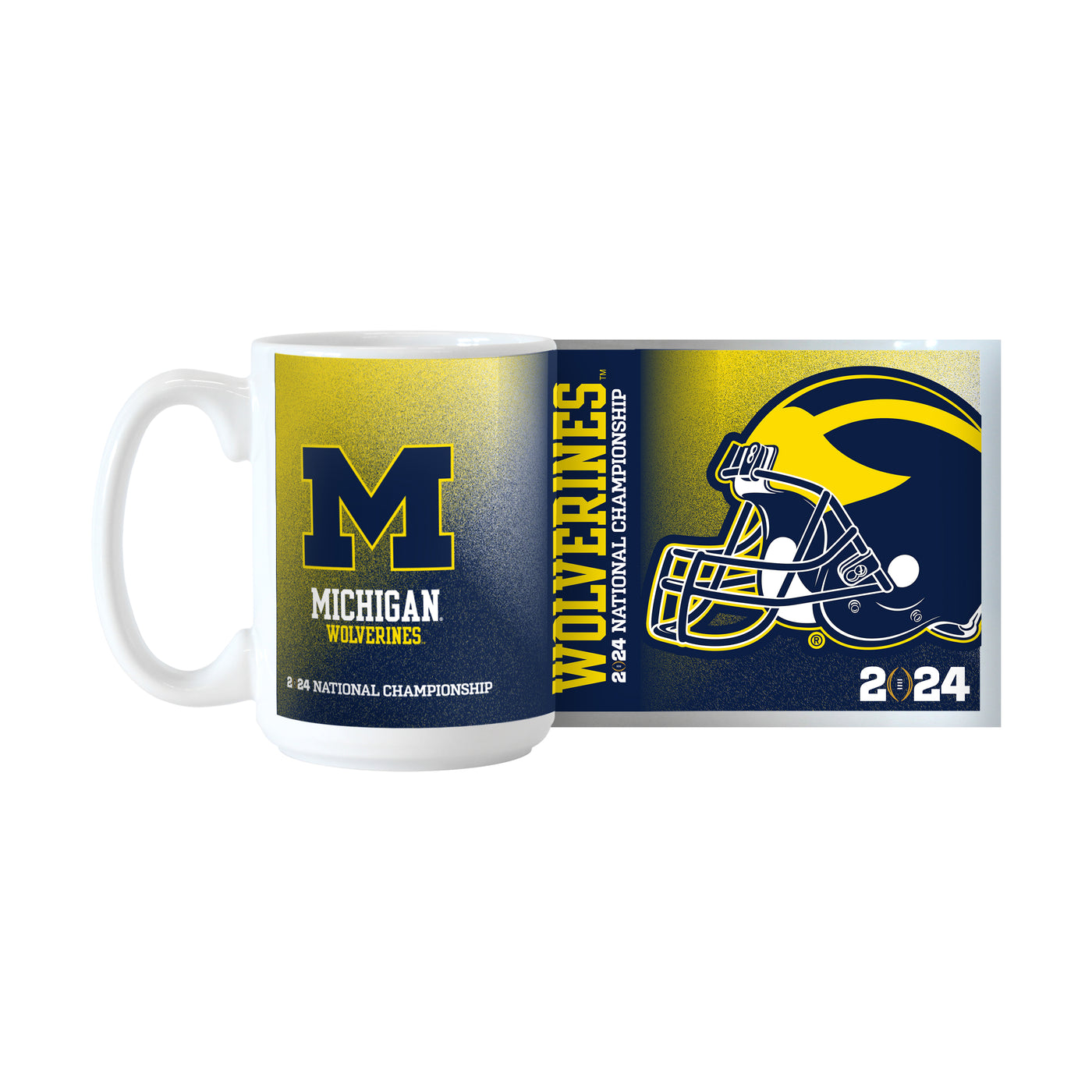 Michigan 2024 CFP Bound 15oz Sublimated Mug