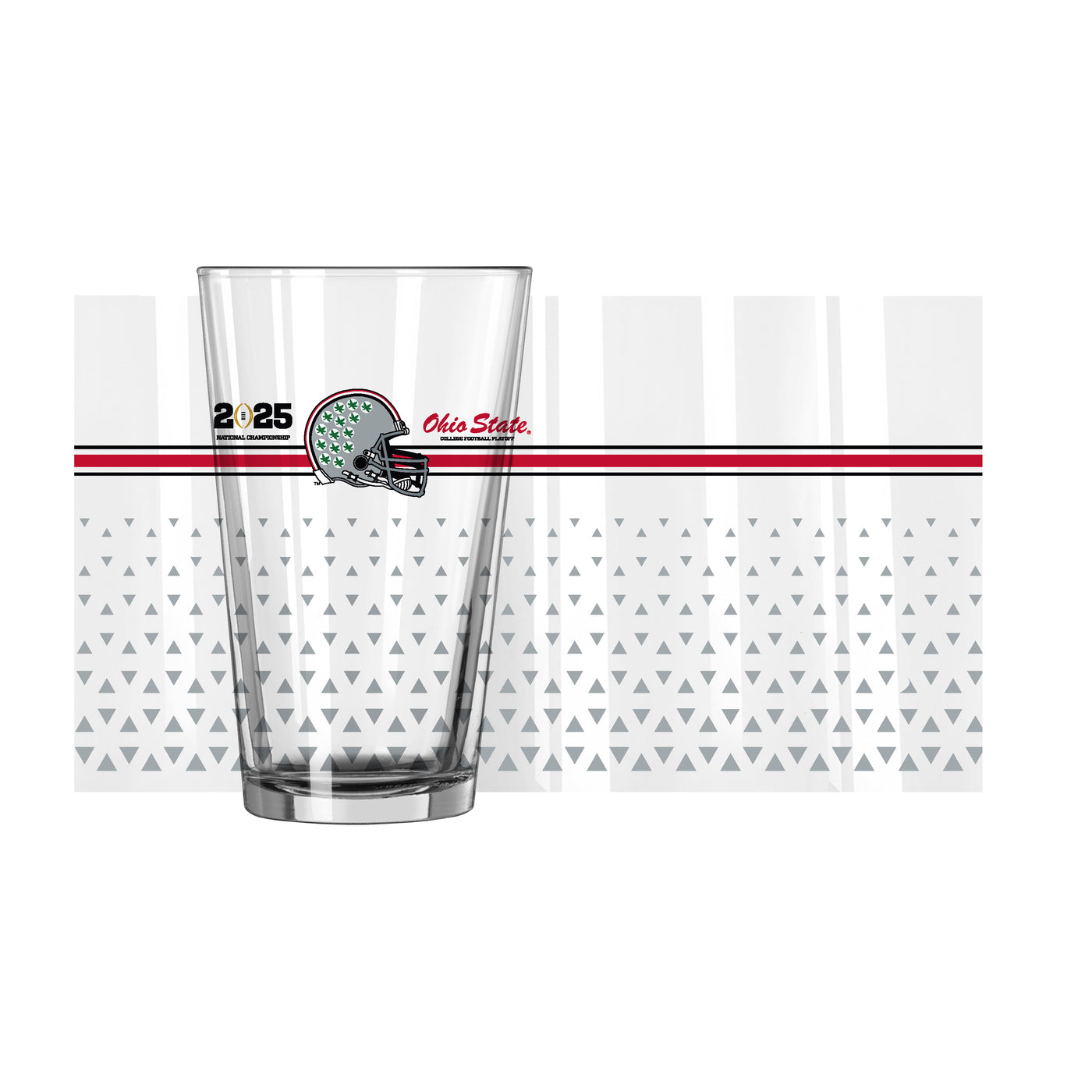 Ohio State 2025 Championship Bound 16oz Pint Glass