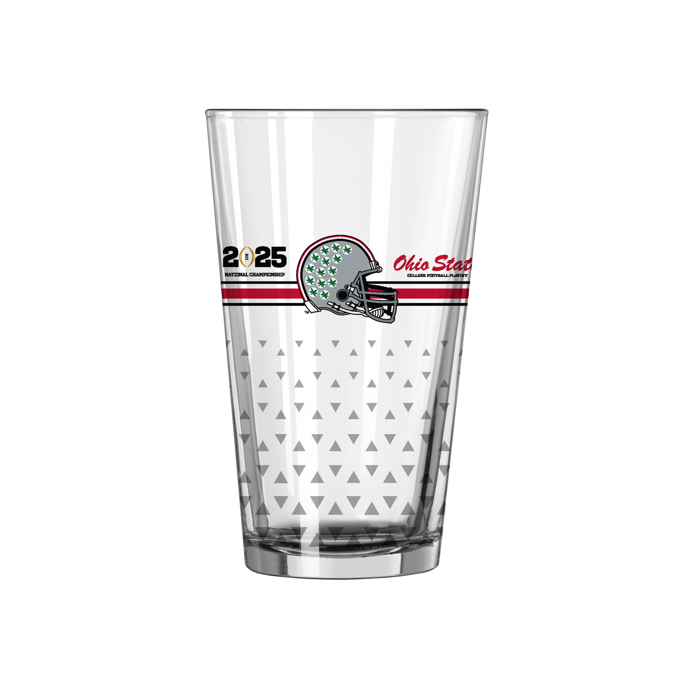 Ohio State 2025 Championship Bound 16oz Pint Glass