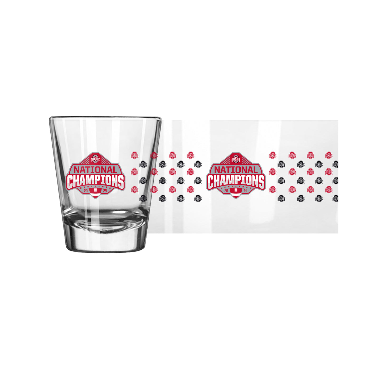 Ohio State 2024 National Champions 2oz Shot Glass