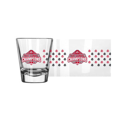 Ohio State 2024 National Champions 2oz Shot Glass