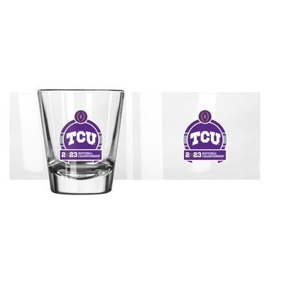 TCU 2023 CFP Bound 2oz Shot Glass