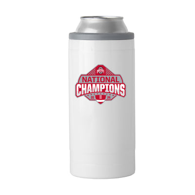 Ohio State 2024 National Champions 12oz PC Slim Can Coolie