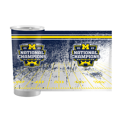 Michigan 2023 CFP National Champions 20oz Stainless Tumbler