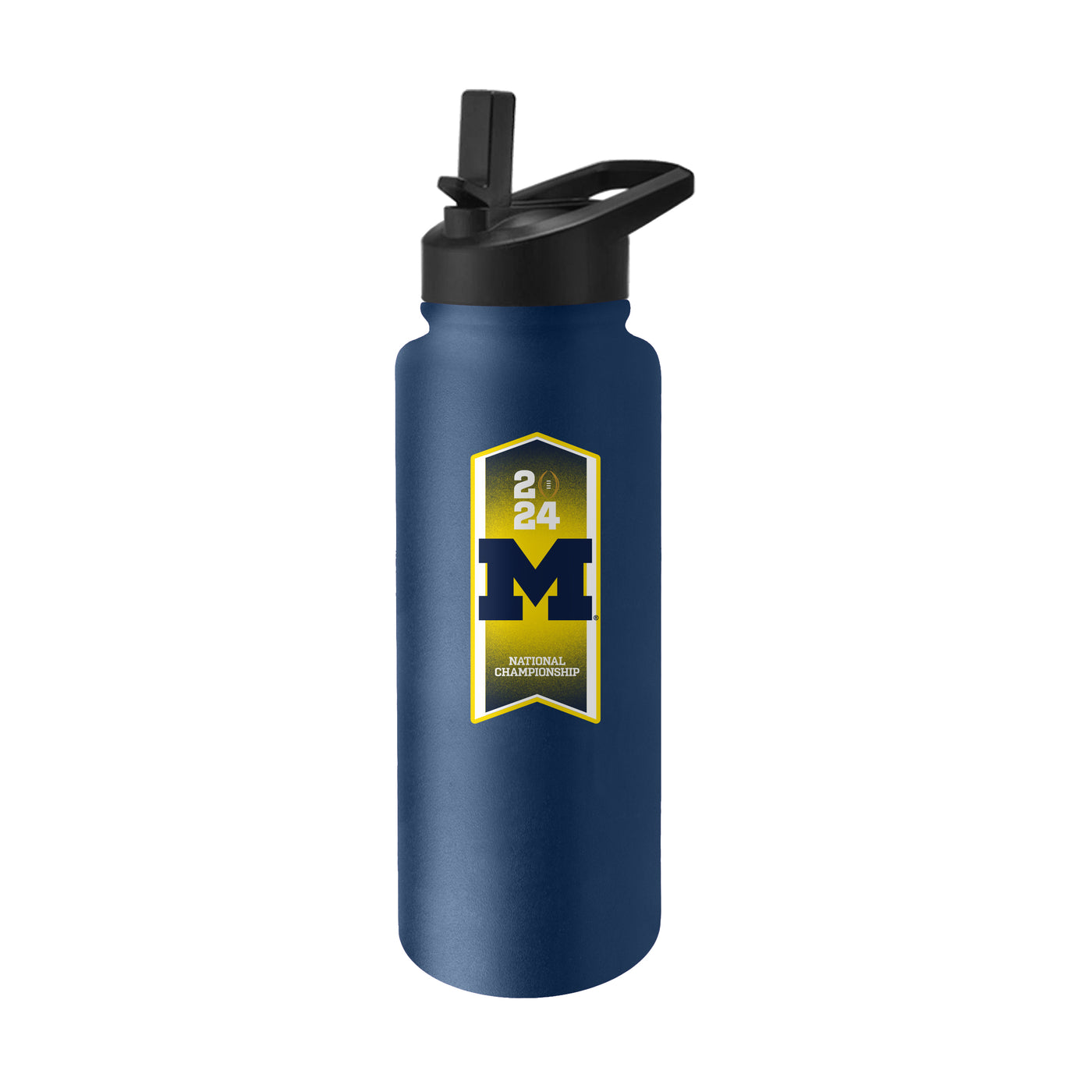 Michigan 2024 CFP Bound 34oz Quencher Bottle
