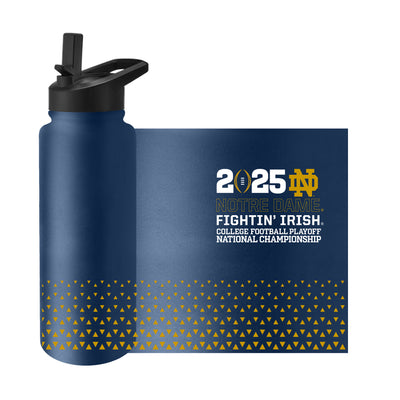 Notre Dame 2025 Championship Bound 34oz Quencher Bottle