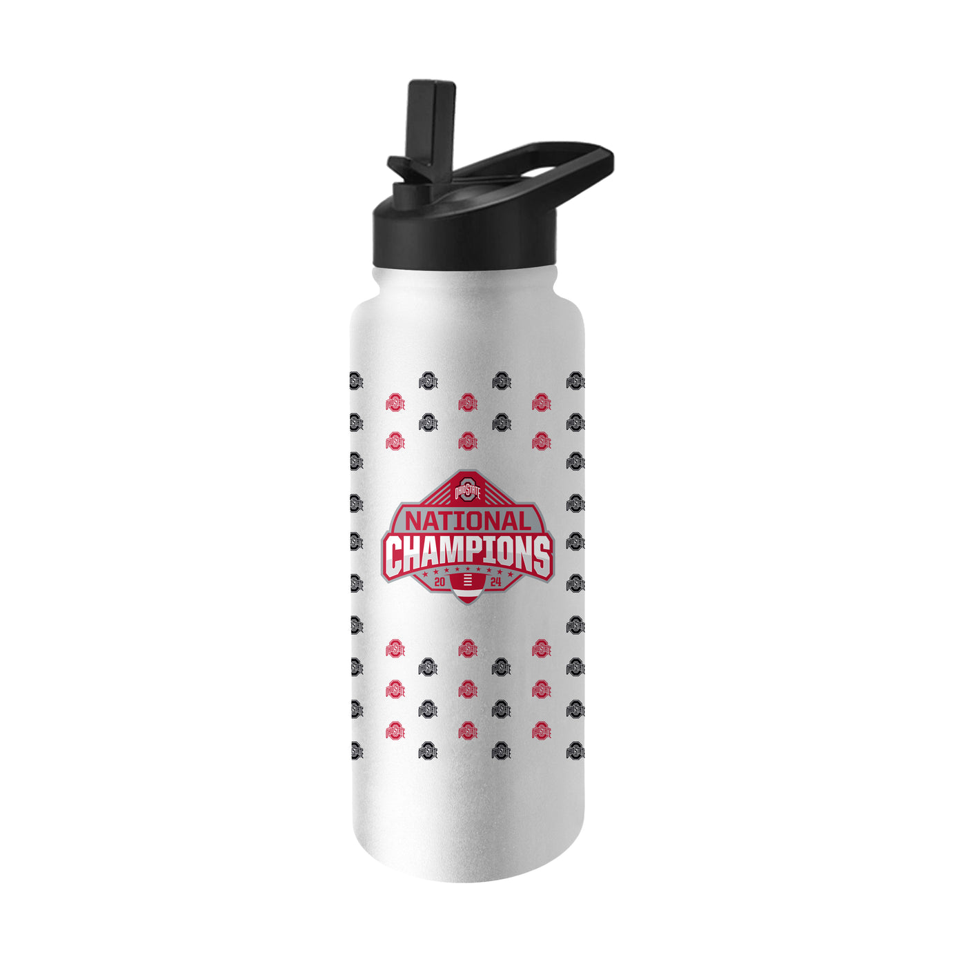 Ohio State 2024 National Champions 34oz Quencher Bottle