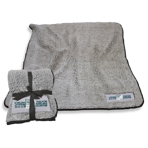 Philadelphia Eagles Super Bowl 59 Champions Frosty Fleece blanket, Logo Brands home textile with Eagles team logo and vibrant colors.