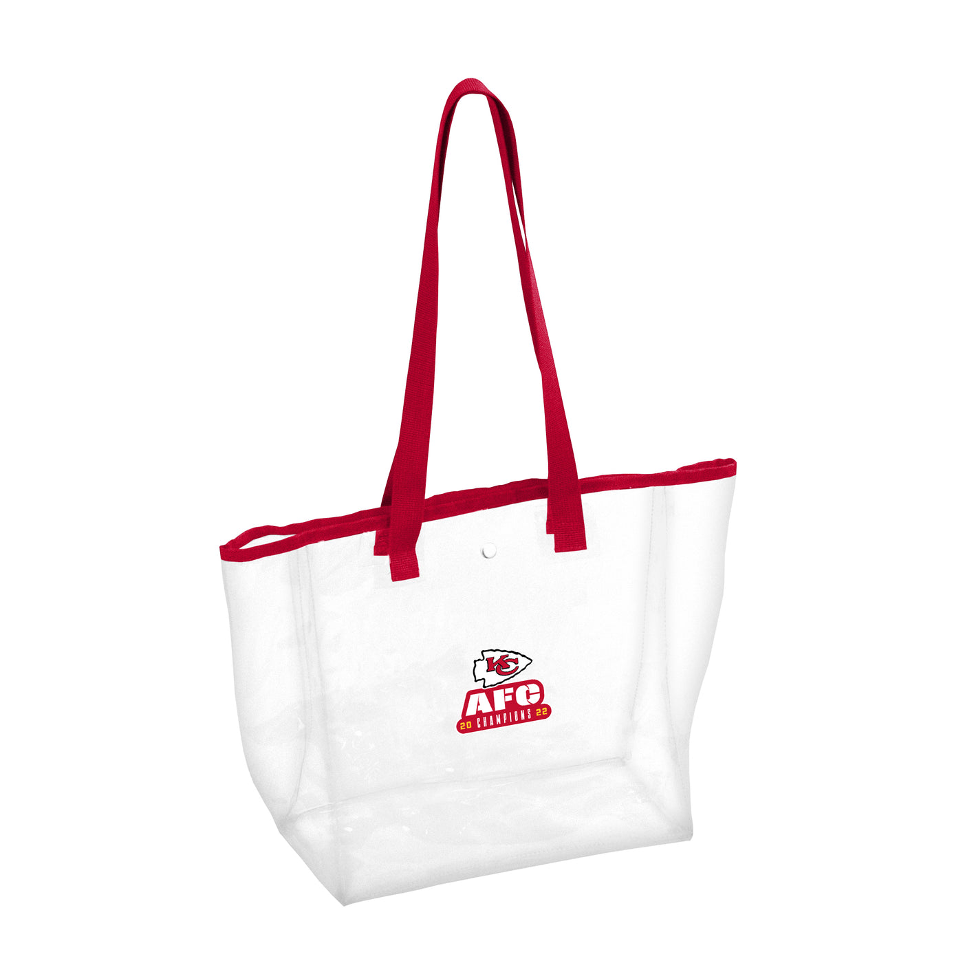 KC Chiefs Conference Champs Clear Tote